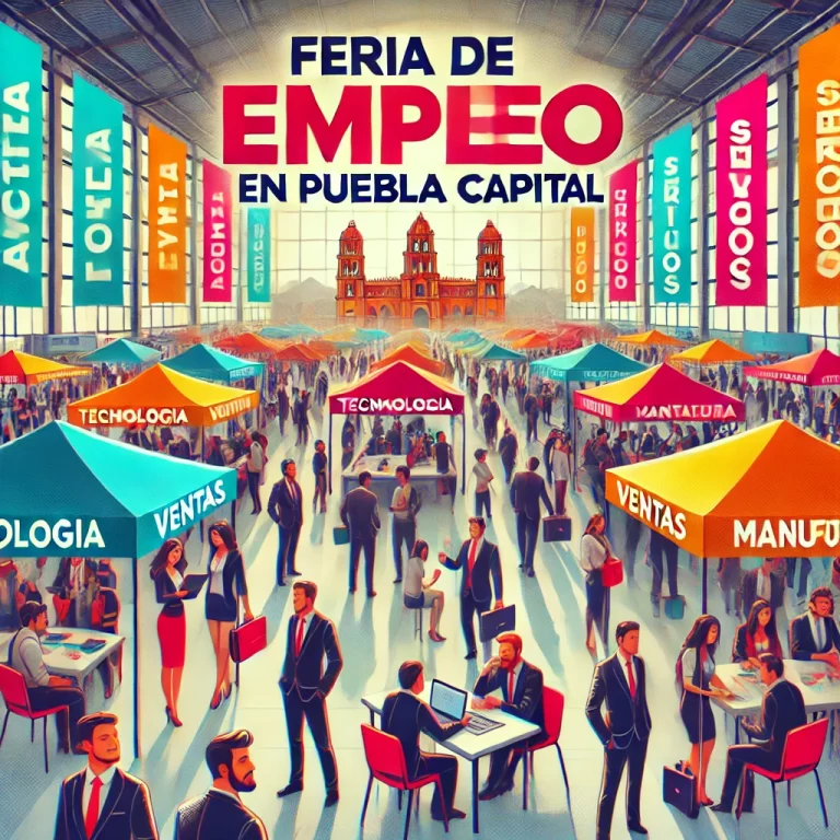 ¡Feria de Empleo en Puebla Capital!