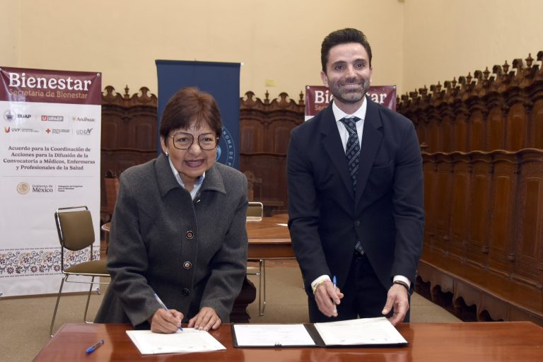 BUAP y Universidades en Puebla Firman Acuerdo con la Secretaria de Bienestar