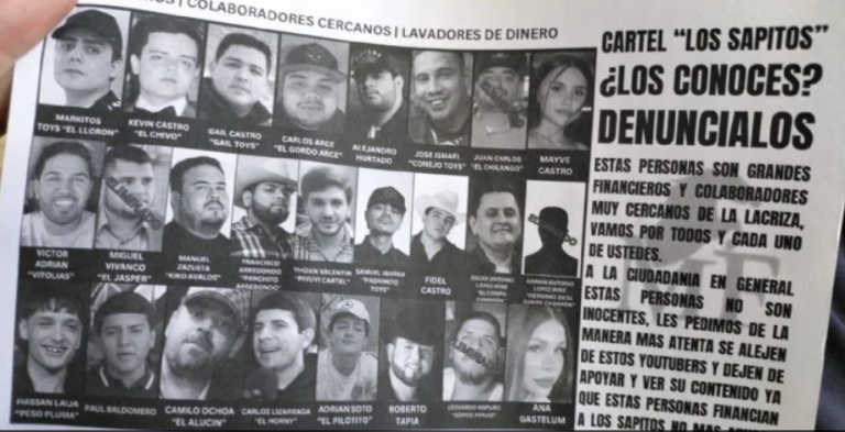 Volantes acusatorios caen en Culiacán señalando a influencers de presunto lavado de dinero