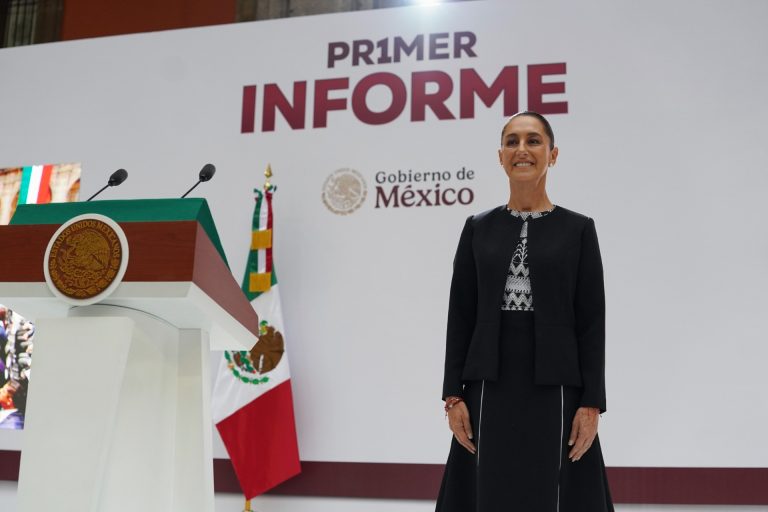 Claudia Sheinbaum rinde su primer informe: seguridad, economía y justicia al centro