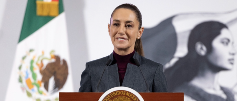 La presidenta defiende soberanía y llama a mantener la paz