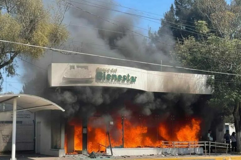Ataques a sucursales del Banco del Bienestar generan alerta de seguridad en México