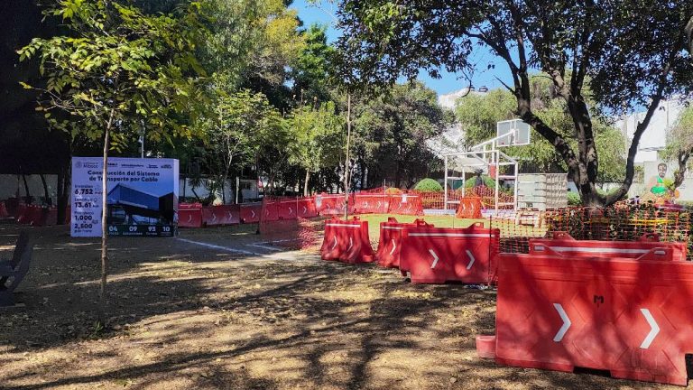 Protestan contra el cablebús en Parque Juárez: alertan tala de hasta 980 árboles