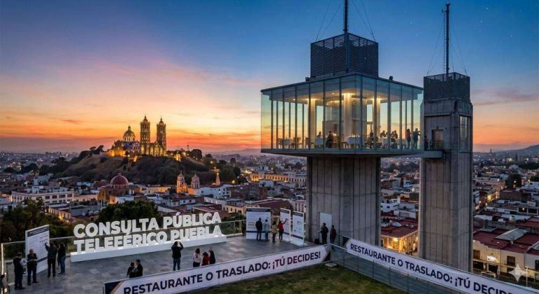 Teleférico de Puebla irá a consulta pública; analizan reubicación y cambio de uso
